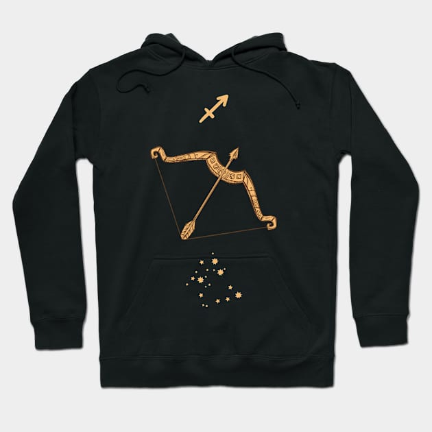 Sagittarius Hoodie by DDP Design Studio